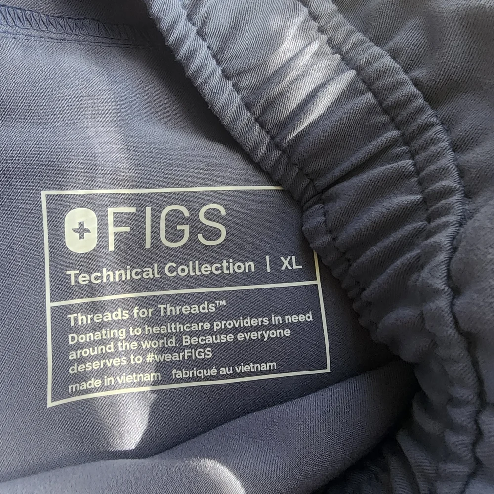 Figs Tansen Gray Jogger Pants Size XL